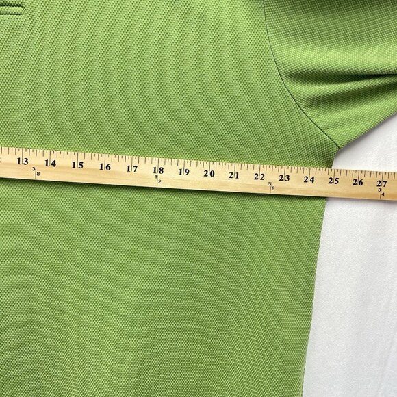 Tommy Bahama Textured Modal Short Sleeve Casual Golf Polo Shirt Men XL Green - Picture 4 of 16